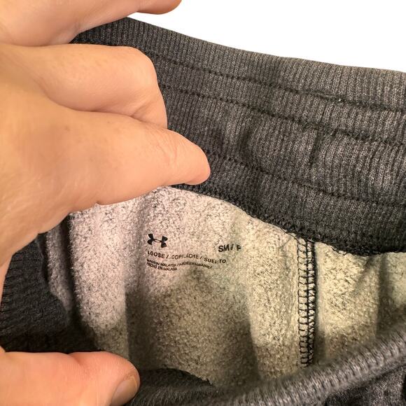 Under Armour Women's Icon Fleece Joggers size small gray - Picture 4 of 6